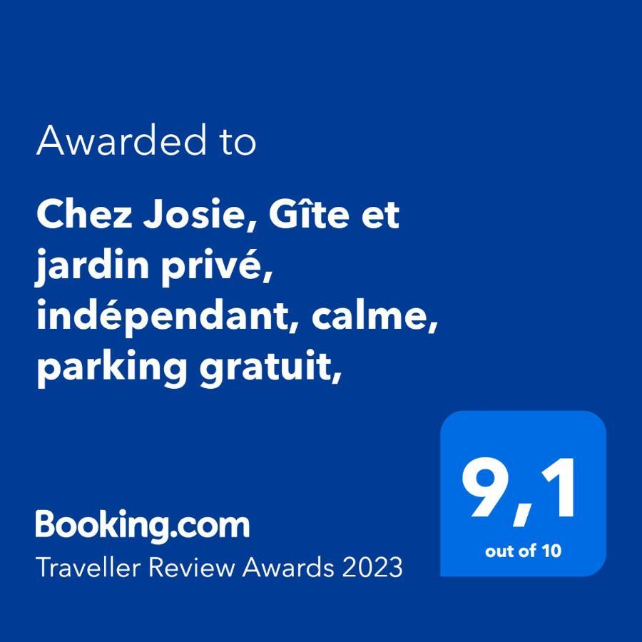 Chez Josie, Gite Independant, Jardin Prive, Calme, Parking Gratuit, Francheville (Eure) Exterior photo